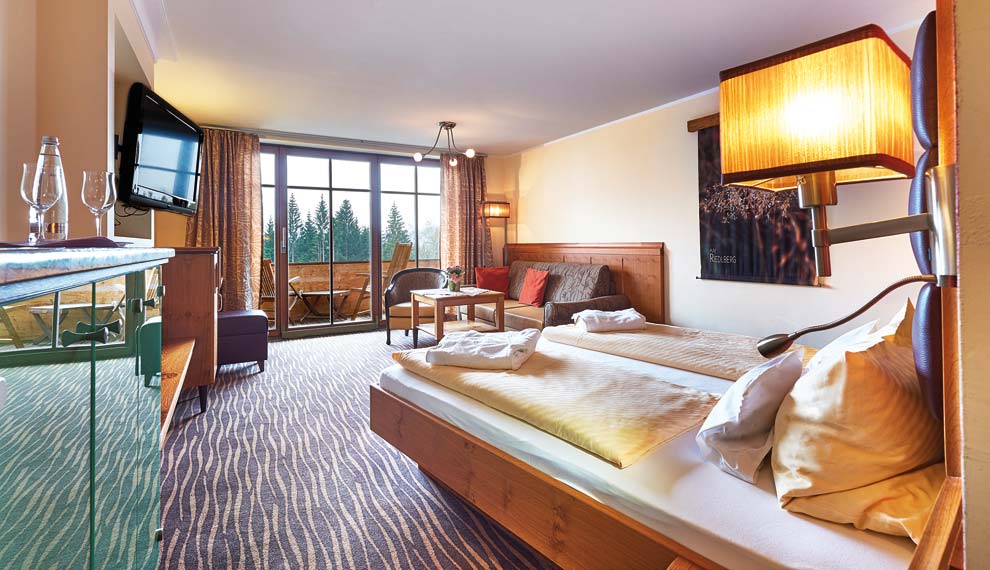 Doppelzimmer-Appartement im 4-Sterne-Hotel im Bayerischen Wald